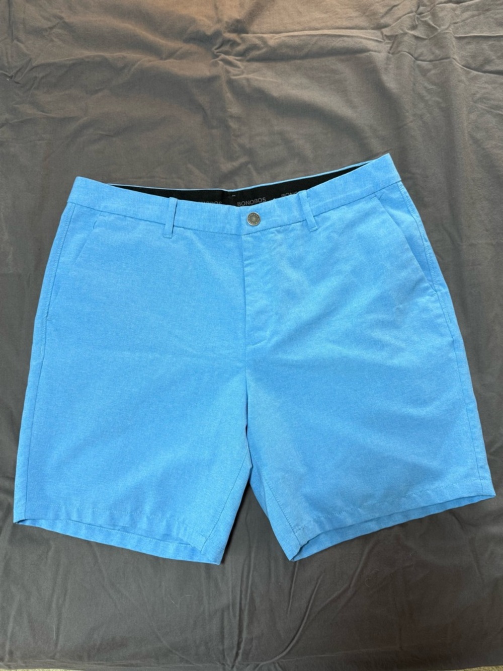 Bonobos Men’s Light Blue Performance Short - 7 inch